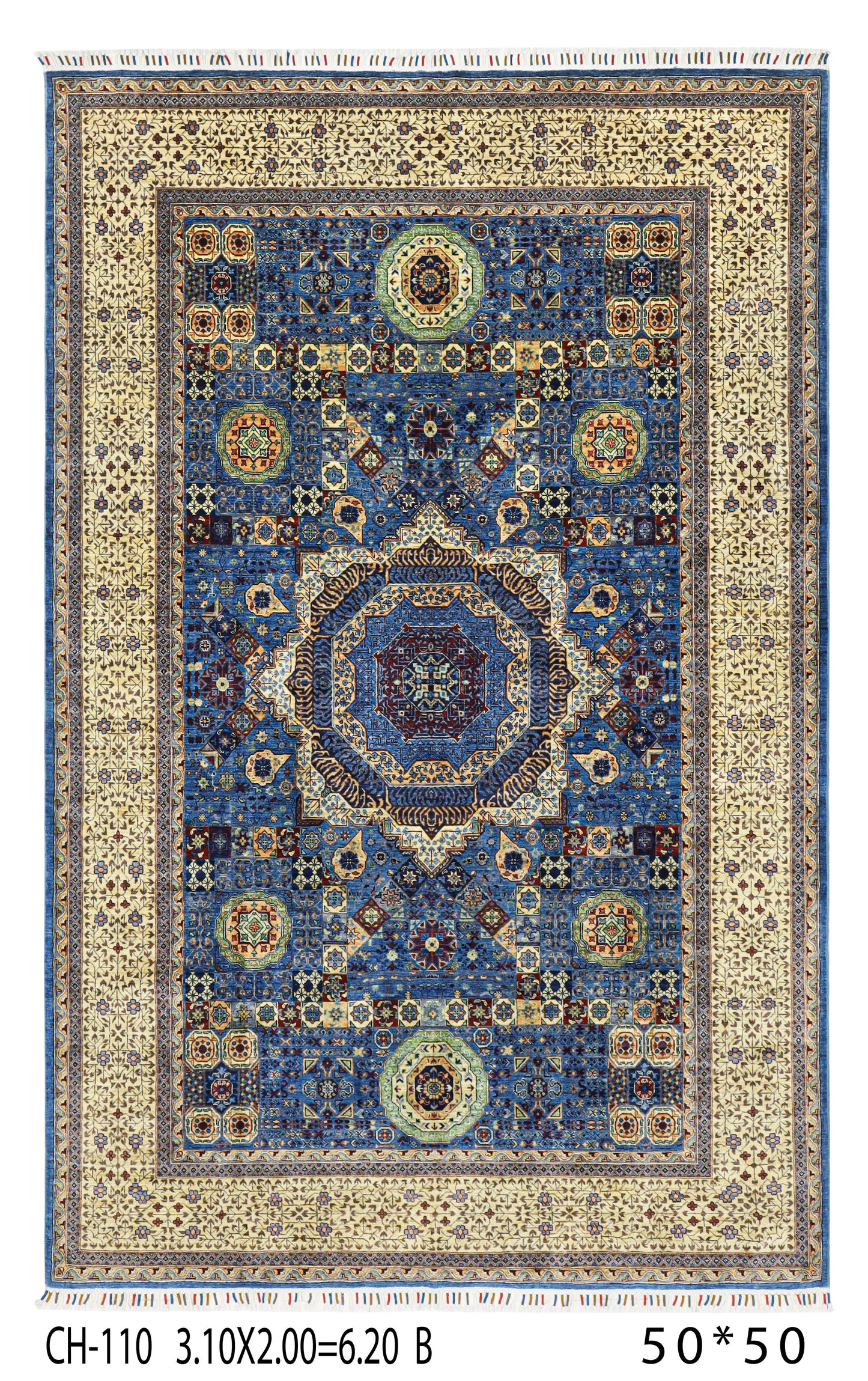 Mamlok Naqsha Chobrang (6.2 Square Meters)
