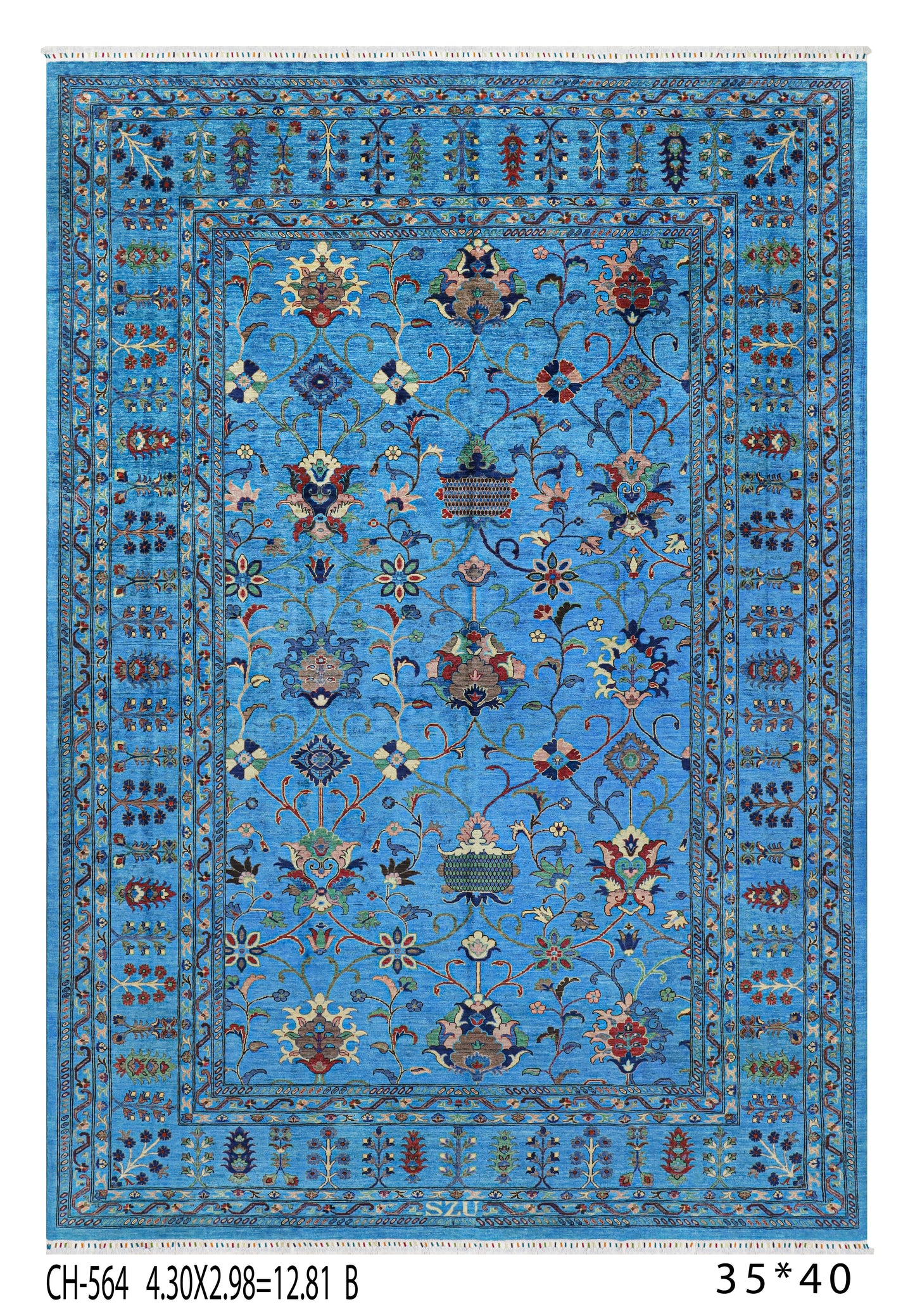 Sultani Lajward 12.81 Square Meters